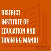 District Institute of Education and Training Mandi Logo