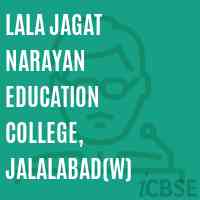 Lala Jagat Narayan Education College, Jalalabad(W) Logo
