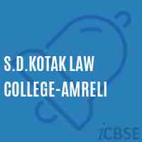 S.D.Kotak Law College-Amreli Logo