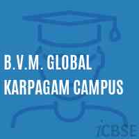 B.V.M. Global Karpagam Campus School Logo