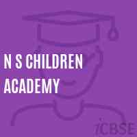 N S Children Academy School Logo