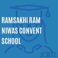 Ramsakhi Ram Niwas Convent School Logo