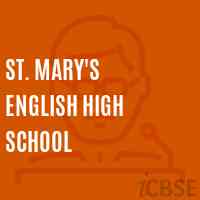 St. Mary'S English High School Logo