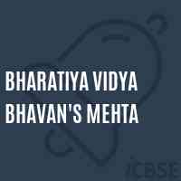 Bharatiya Vidya Bhavan'S Mehta School Logo