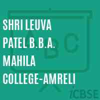 Shri Leuva Patel B.B.A. Mahila College-Amreli Logo