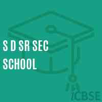 S D Sr Sec School Logo