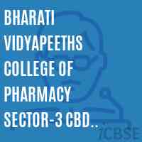 Bharati Vidyapeeths College of Pharmacy Sector-3 CBD Navi Mumbai 400 615 Logo