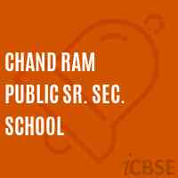 Chand Ram Public Sr. Sec. School Logo