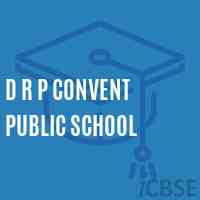 D R P Convent Public School Logo