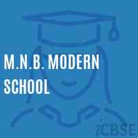 M.N.B. Modern School Logo