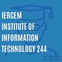 Iercem Institute of Information Technology 244 Logo