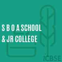 S B O A School & Jr College Logo
