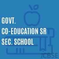 Govt. Co-Education Sr Sec. School Logo