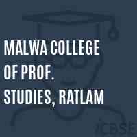 Malwa College of Prof. Studies, Ratlam Logo