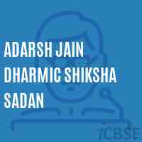 Adarsh Jain Dharmic Shiksha Sadan School Logo