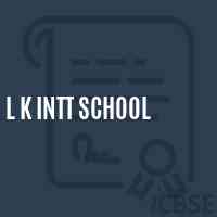 L K Intt School Logo