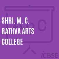 Shri. M. C. Rathva Arts College Logo