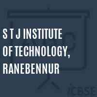 S T J Institute of Technology, RANEBENNUR Logo