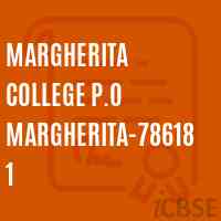 Margherita College P.O Margherita-786181 Logo