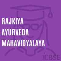 Rajkiya Ayurveda Mahavidyalaya College Logo