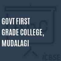 Govt First Grade College, Mudalagi Logo