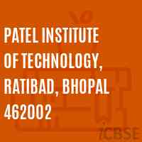 Patel Institute of Technology, Ratibad, Bhopal 462002 Logo