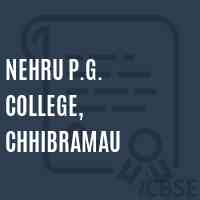 Nehru P.G. College, Chhibramau Logo