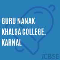 Guru Nanak Khalsa College, Karnal Logo