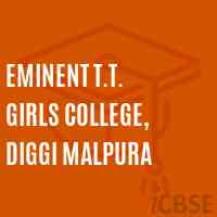 Eminent T.T. Girls College, Diggi Malpura Logo