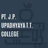 Pt. J.P. Upadhyaya T.T. College Logo