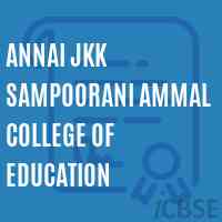 Annai JKK Sampoorani Ammal College of Education Logo