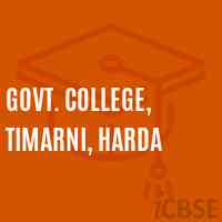 Govt. College, Timarni, Harda Logo