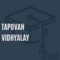 Tapovan Vidhyalay School Logo