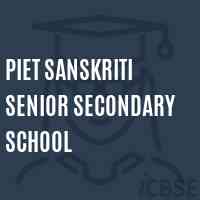 Piet Sanskriti Senior Secondary School Logo