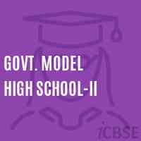 Govt. Model High School-Ii Logo