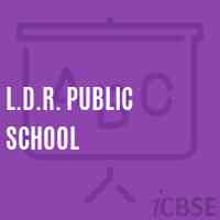 L.D.R. Public School Logo