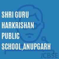 Shri Guru Harkrishan Public School,Anupgarh Logo