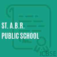 St. A.B.R. PUBLIC SCHOOL Logo