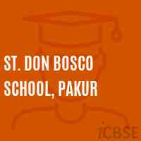 St. Don Bosco School, Pakur Logo