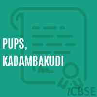 Pups, Kadambakudi Primary School Logo