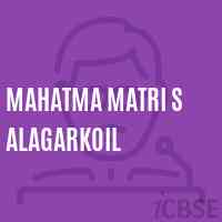 Mahatma Matri S Alagarkoil School Logo