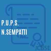 P.U.P.S. N.Sempatti Primary School Logo