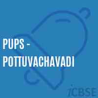 Pups - Pottuvachavadi Primary School Logo