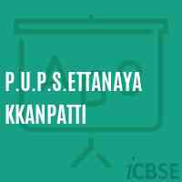 P.U.P.S.Ettanayakkanpatti Primary School Logo