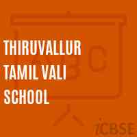 Thiruvallur Tamil Vali School Logo