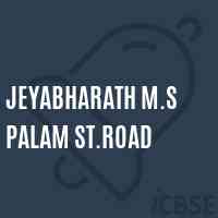 Jeyabharath M.S Palam St.Road Middle School Logo