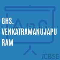 Ghs, Venkatramanujapuram Secondary School Logo