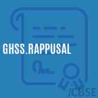 Ghss.Rappusal High School Logo