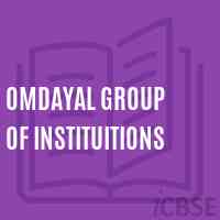 Omdayal Group of Instituitions College Logo