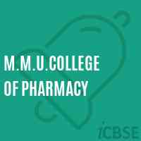 M.M.U.College of Pharmacy Logo